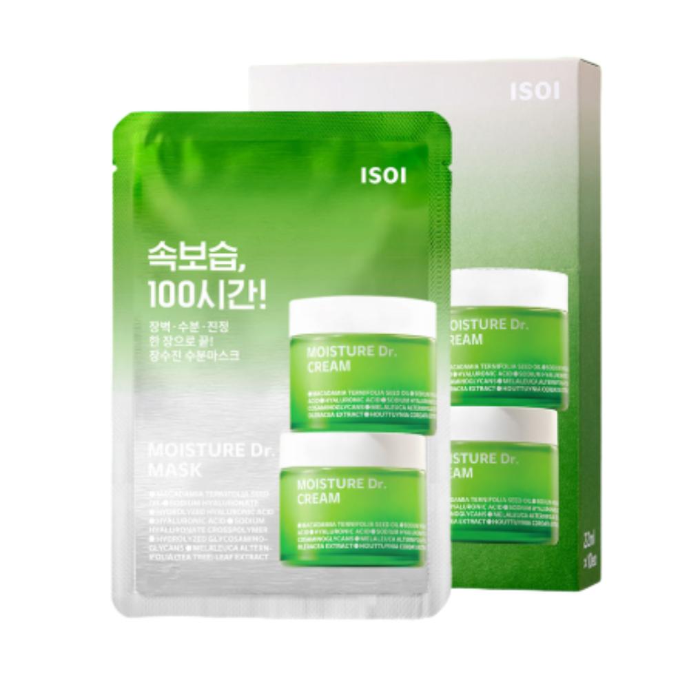 isoi Увлажнение Доктор. Маска 22 мл x 10 шт. - Интенсивно увлажняющая маска для восстановления барьера 100 часов
