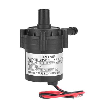 Mini DC12V 18W 6m Ultra Tichý Bezuhlíkový Motor Ponorné Čerpadlo do Bazénu