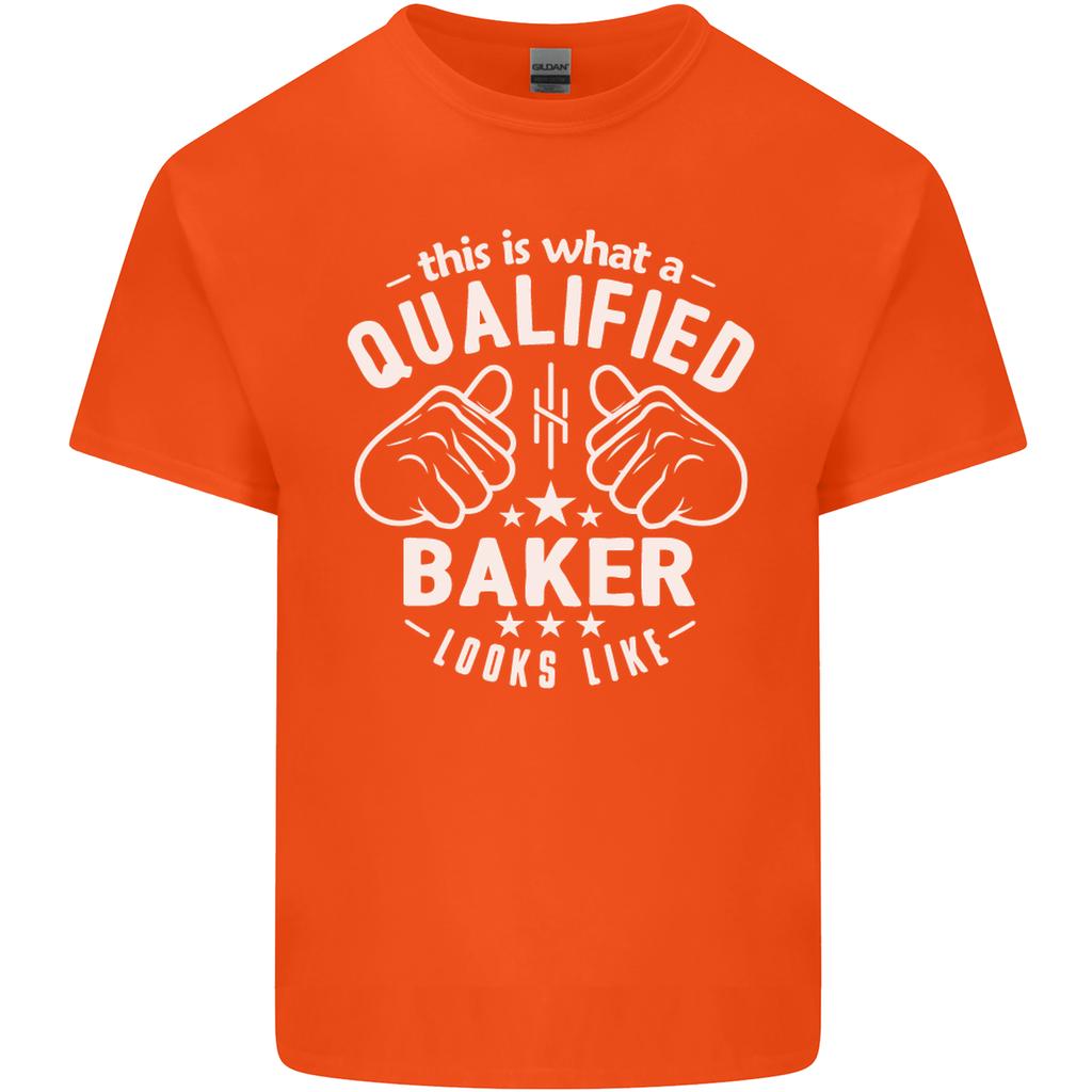 This Is What a Qualified Baker Looks Like Unisexs Light Cotton TShirt