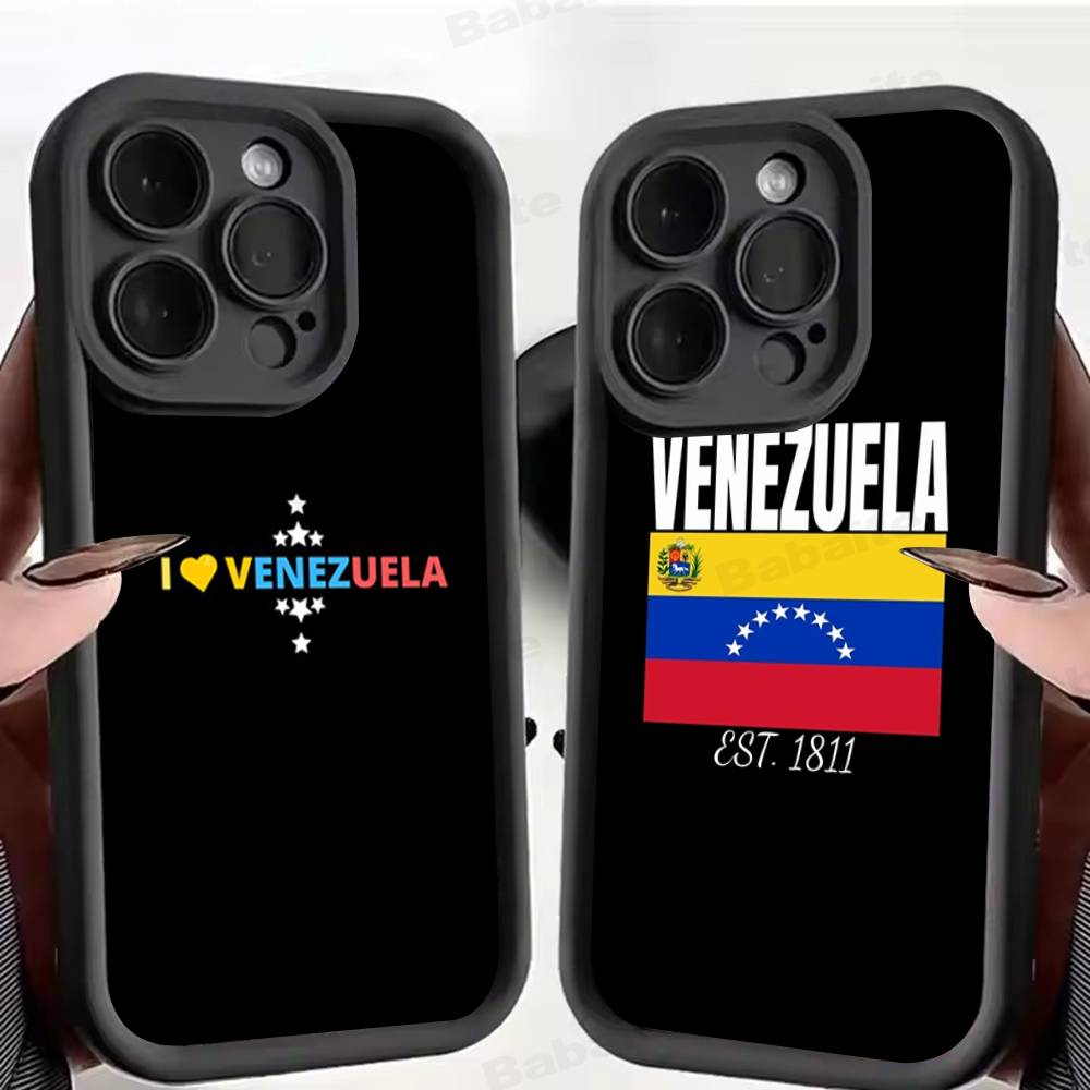 Flag Of Venezuela TPU Phone Cover For Iphone 17 16 15 14 13 12 11 Pro Max Plus Case Cover