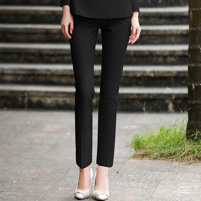 Женский профессиональный приталенный костюм-пиджак высокого класса для осени - Идеально подходит для униформы менеджера отеля XXXL