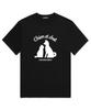 VANNWORKS Chien Et Chat Oversized Short Sleeve T-Shirt (Vs0056) Black