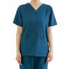 LAROTSUBA Women's Medical Nurse Uniform, Wrinkle-Resistant, Multi-Dimensional High Elasticity, Moisture-Wicking and Drying, Stretch Suit, Short Sleeve