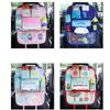 Cartoon Car Seat Back Storage Bag Multi-functional Auto Seat Organizer  Car Interior Accessories
