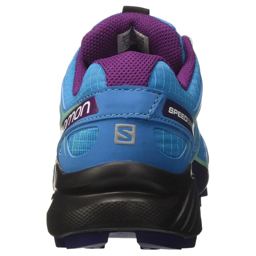 Salomon Speedcross 4 Comfortable Versatile Non-Slip Durable Low-Top Casual Running Shoes Women sneaker Blue 398422