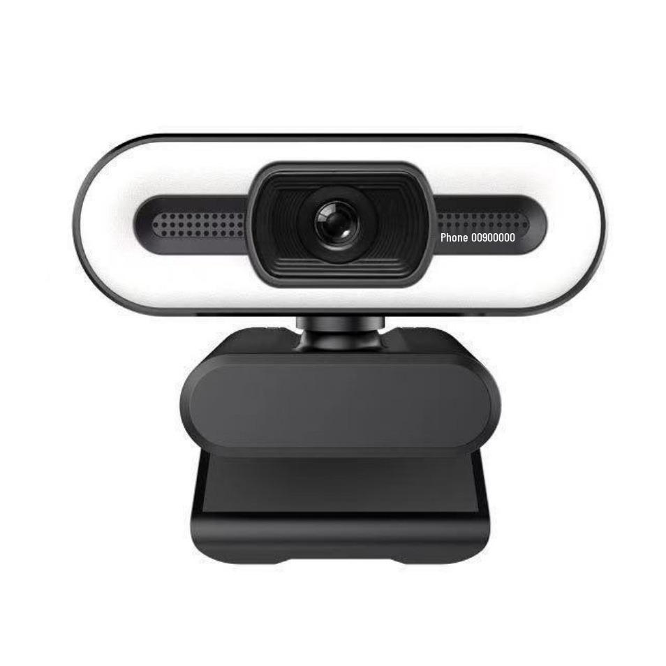 B11 4K Autofocus Webcam with Fill Light for Streaming & Conferences