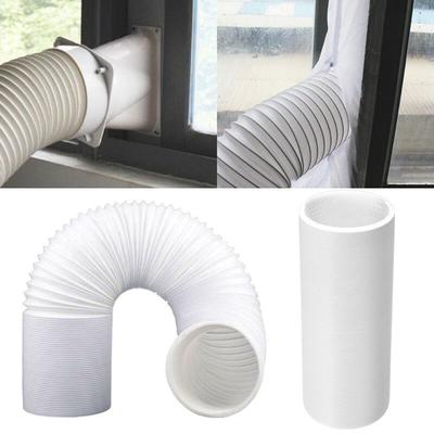 2m Universal Flexible Air Conditioner Exhaust Hose Vent Tube 13cm Diameter Duct Extension Pipe Portable