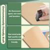 10PCS/Set S/M/L Book Cover Self-Adhesive Opaque Book Protective Cover Thick Kraft Paper Book Wrap Paper Students Use
