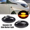 Dynamic Flashing Led Side Marker Turn Signal Light For Peugeot 307 206 607 407 1007 107 4007 Partner Expert Indicator Lamp