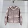 Fashion Light and Thin White Duck Down Jacket Women's Short Winter Loose and Versatile and Thin Warm Jacket