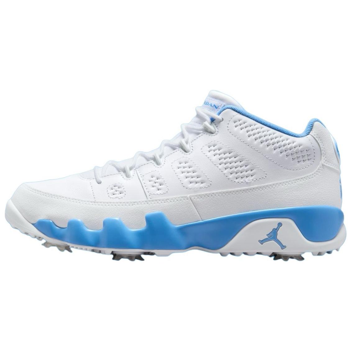

Новые JORDAN 9 Retro Low Golf Белый Университетский Синий FJ5934-101 43