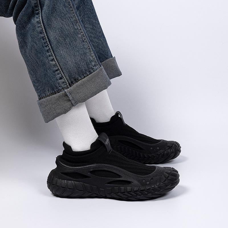 Global breathable one-pedal casual shoes men's ZHQ9086 summer mesh men's shoes outdoor sports hiking shoes