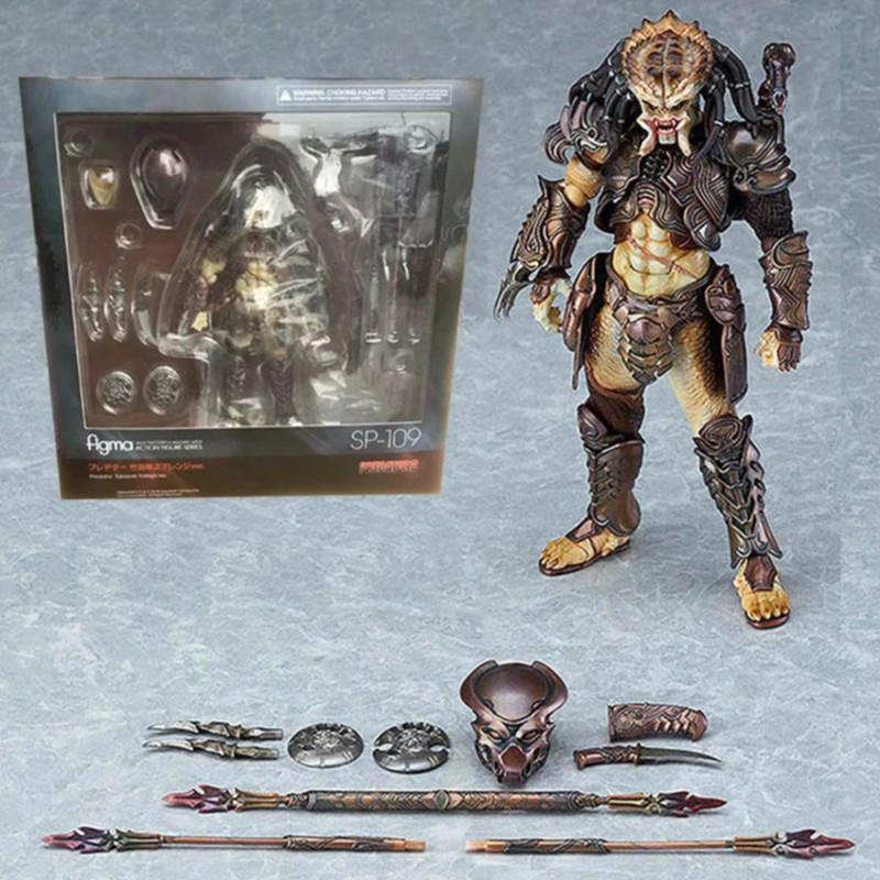 16cm Alien Vs Predator Action Figure Sp-109 Collection Doll Figures Ornaments Pvc Model Movable Toys Kids Gifts Poseable Articulated Scale Detailed