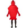 Déguisement homard rouge adulte