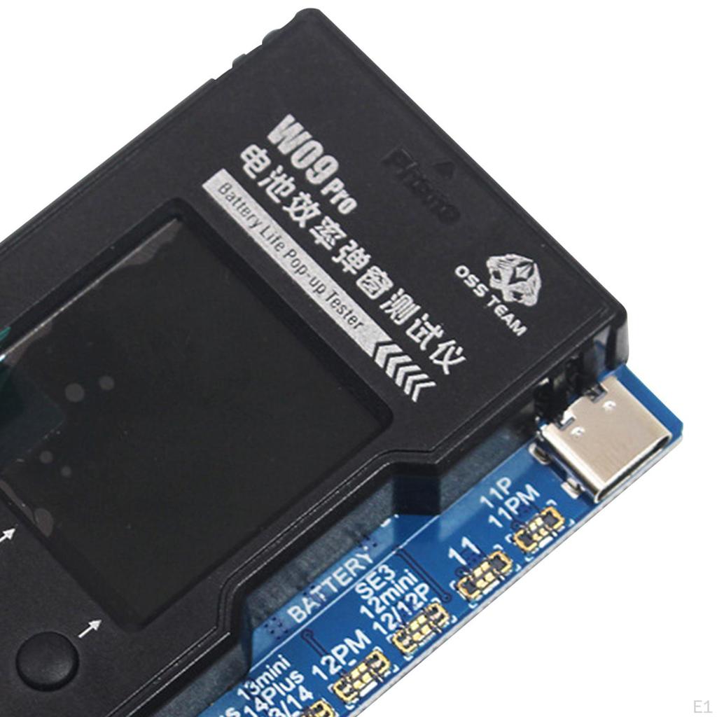 Battery Life Popup Tester for 11 to 15 Series Smartphones Maintenance Portable User Friendly