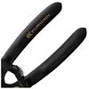 Fujiya Wire Stripper Type B, 165mm, Black Gold with Spring, PP323B-165-BG, Black