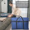 Sac de rangement sous lit - 1X85 - Pliable - 85L - Bleu - 72x46x26 cm