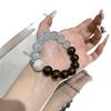 Luxury Natural Agarwood Blue Crystal Bracelet Fashion Jewelry Men Women
