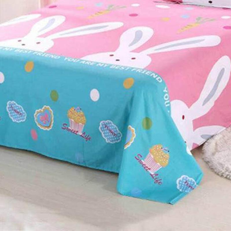 Lenjerie de pat din bumbac de primăvară, toamnă, cearceaf plat, cuvertură de pat pentru acasă, cu imprimeu de lux, dublu, queen-king, twin