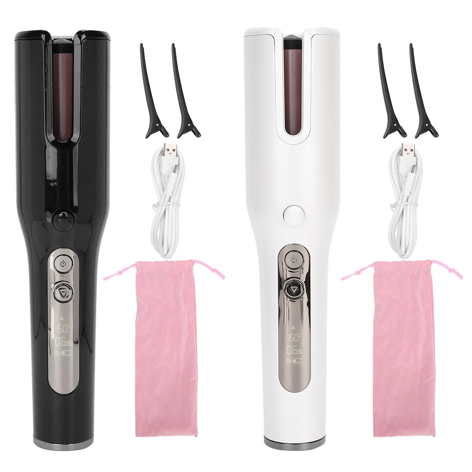 

Автоматическая электрическая щипцы для завивки волос с зарядкой через USB, портативная дорожная укладка для прямых вьющихся волос