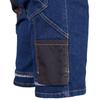 Krótkie spodnie ochronne jeansowe - cordura® & stretch - elementy odblaskowe rozmiar s