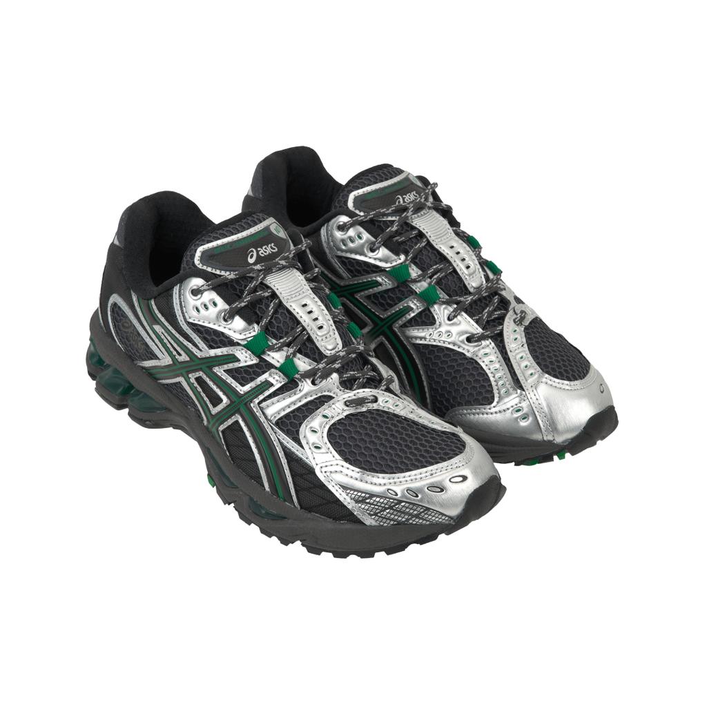 Asics Gel Nimbus 10.1 Obsidiangrau Grün Basilikum Herren-Sneaker Schwarz 1203A543-022