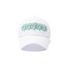 ILLEDIT FLOWER ARTWORK TERRY BALLCAP WHITE