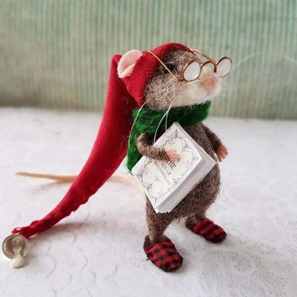 New Fashionable and Cute Plush Toys with Needle Felt and Mouse Cloth