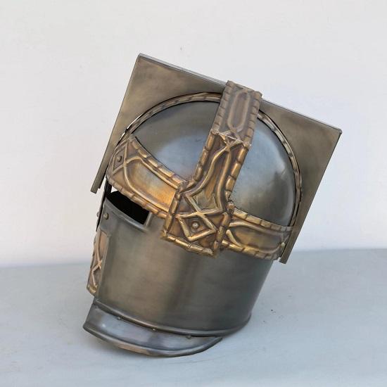 Medieval Moria Dwarves Helmet LOTR Warrior Knight Helmet Cosplay Armor Larp Costume