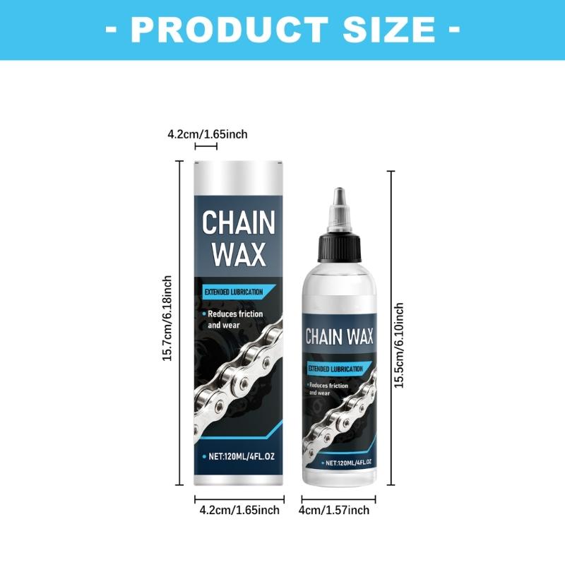Bicycles Chain Lubricants Dry Waxing Durability Technology Dusts Water Resistance Easy Application Biodegradables