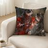 Heaven Officials Blessing Cushion Cover Antidustmite Sofa Cushion Decorative Office Cover Lounge Area Indoor Outdoor Use