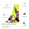 Thug Life Eggplant Beach Towel Soft Microfiber Quick Dry Absorbent Quick Towels For Pool