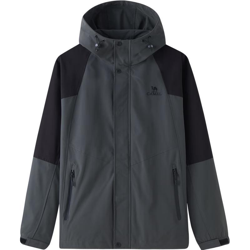 Camel Unisex Outdoor Windproof Jacket