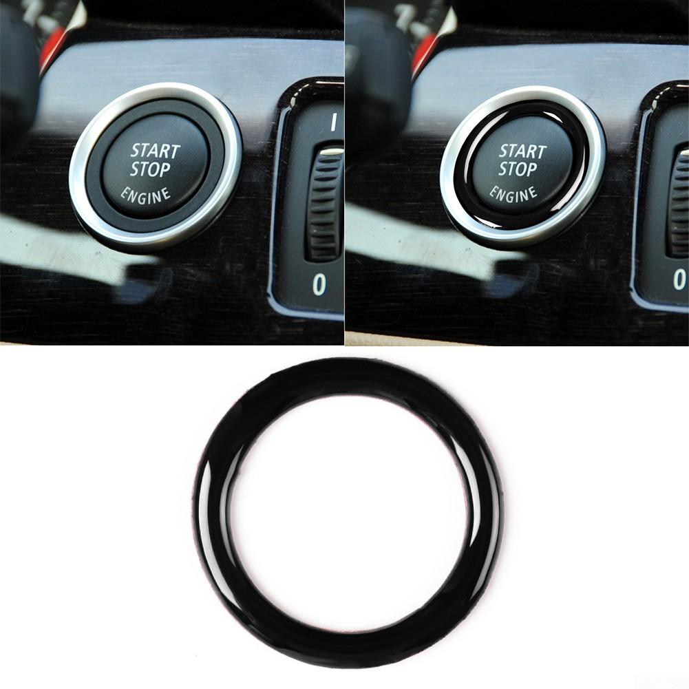 Black 1x One-button Start Nterior Door Accessories High Quality