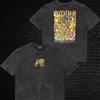Taurus Aldebaran Acid Wash Anime T-Shirt Gold Saint Great Horn Graphic Tee