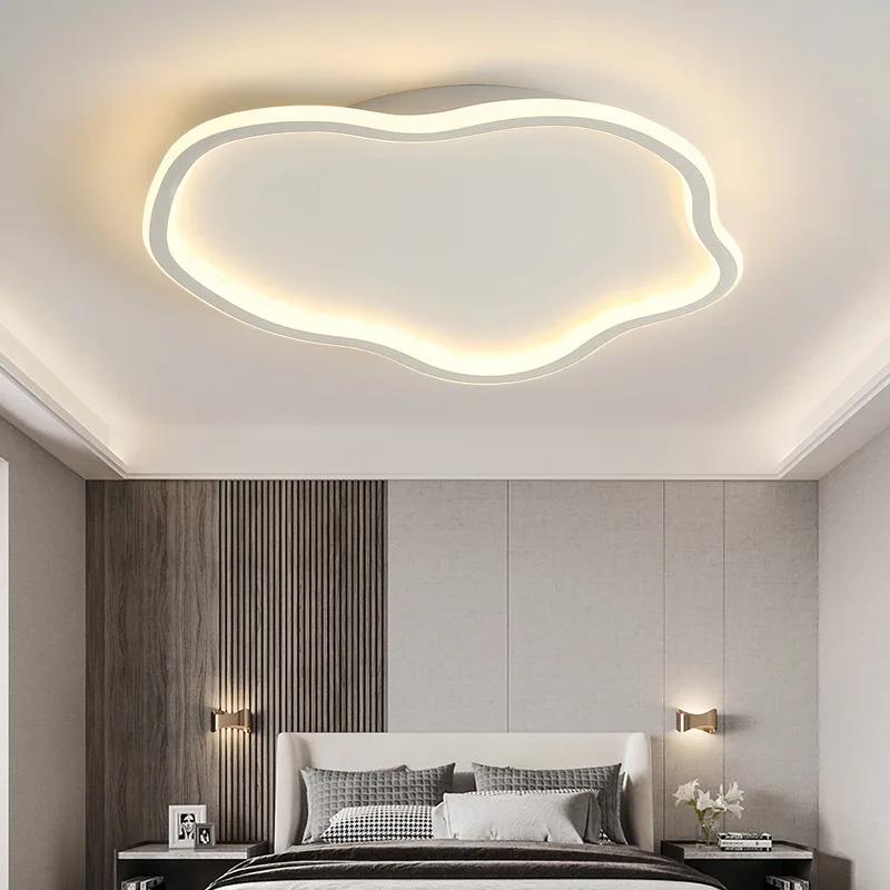 Simple Dimmer Led Ceiling Lights for Home Decoration Living Room Bedroom Children's Dining Room Chandelier with Control