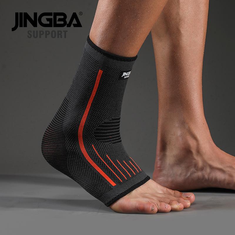 

1 Pc Breathable Comfy Ankle Support Sleeve for Hiking Jogging 7409B XL оранжевый