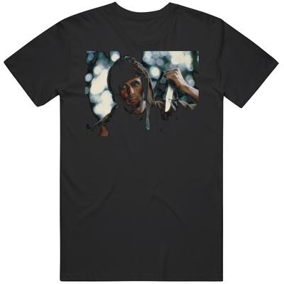 Rambo First Blood Retro Classic 80s Movie Fan V2 T Shirt