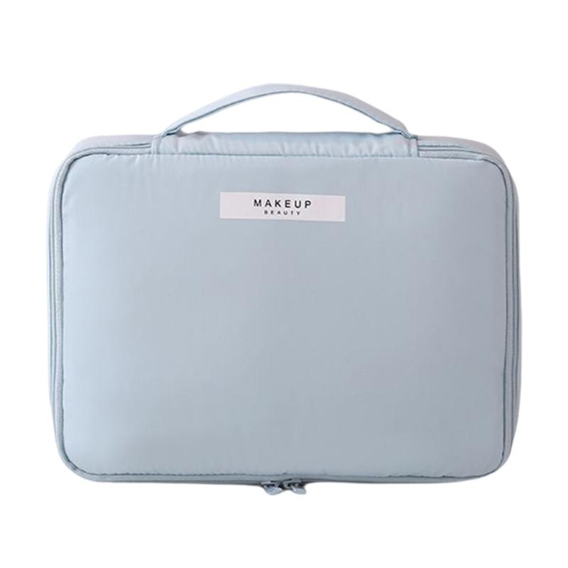 Portable Zipper Makeup Bag Women Cosmetic Bag Travel Organizers Female Make Up Cases Pouch Gift for Girls