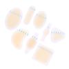 24Pcs Blister Plasters Invisible Hydrocolloid Gel Blister Bandages Blister Cushion Pad For Heel Foot Toe And Guard Skin