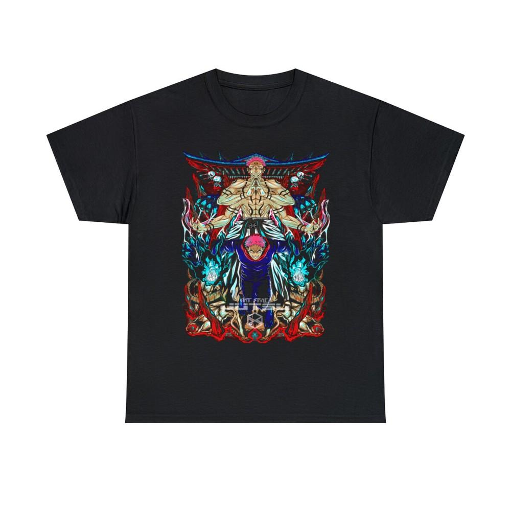 

Malevolent Shrine tshirt,anime shirt Ryomen Sukuna x Yuji Itadori Essential 3XL