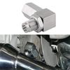 2Pcs Universal Oxygen Sensor Extender 90 Degree 02 Bung Extension Catalytic Converter O2 Oxygen Sensor Spacer