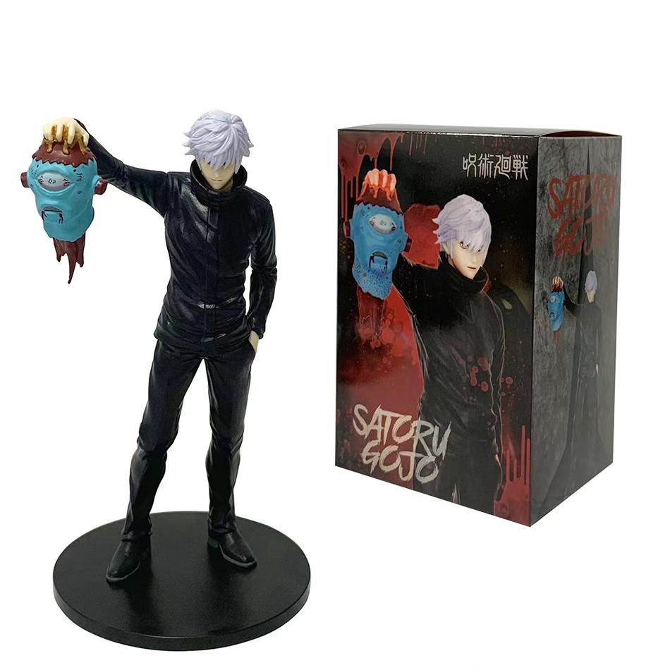 19CM Anime Jujutsu Kaisen Figure Season Satoru Gojo Awakening Flying Model Toy Collection Action Toys Doll Gifts PVC 2 Poseable Articulated Scale