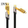 Four-in-one Charging Cable 100/150/200CM 4-In-1 USB Type-C 8Pin 65W 480Mbps Fast Cellphone Wear-resistant Tablet Nylon Braided Data Wire Cord