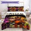 Celebrate Animatronic Friends Threepiece Set 1 Duvet Cover 2 Pillowcase Without Core Without Core Bedding Set Soft And Comfortable