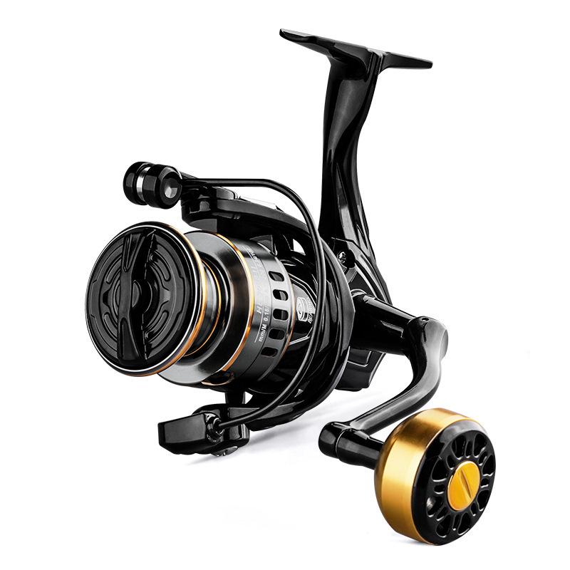 Flying Heron All-Metal Long Cast Fishing Reel with Deep Spool for Sea Rods