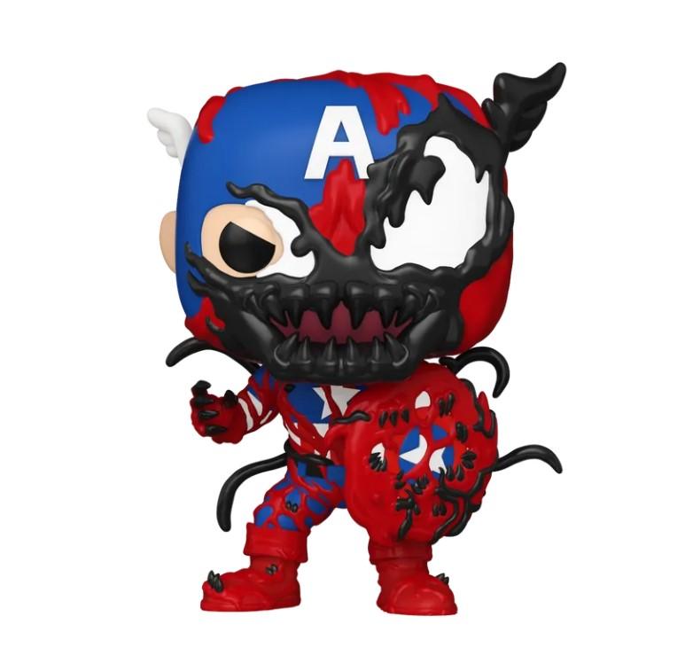 Фигурка Funko Pop Фанко Поп Марвел Карнаж Капитан Америка Marvel Carnage Captain America 10 см №1436