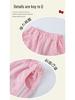 HelloKitty Girls' Autumn Color Block Lace Ribbon Patchwork Sweatpants - 2025 Sporty Casual Style