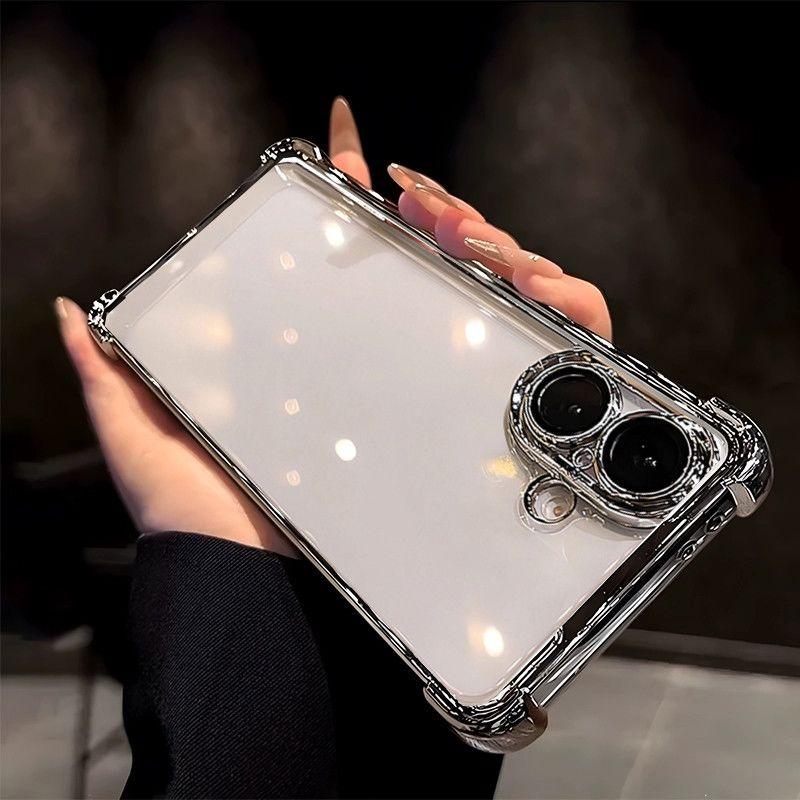 For Xiaomi POCO X8 Pro Case Soft Electroplated Transparent TPU Full Protective Phone Cover For Mi POCO X8 Pro Shell Bumper Funda