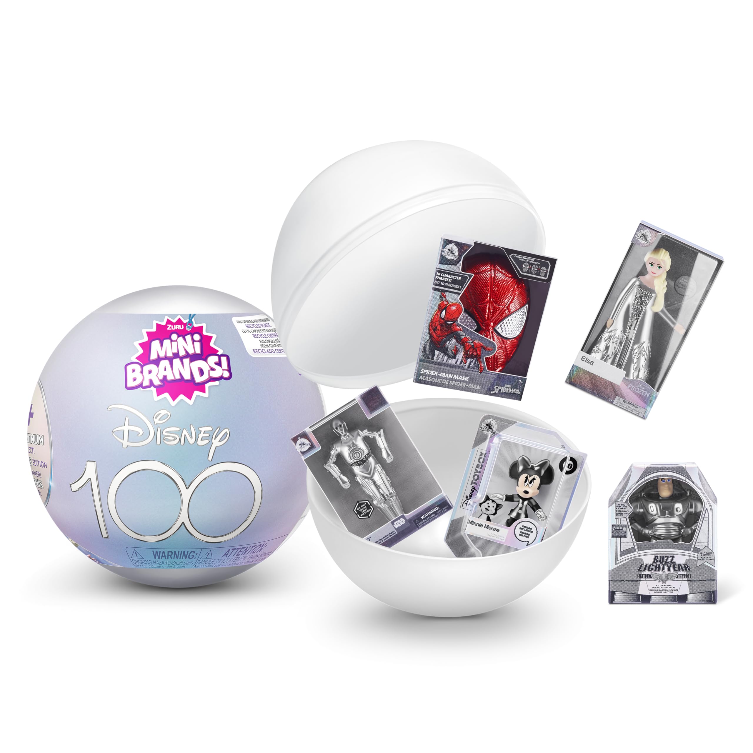 

5 сюрпризов Disney 100 Platinum Series 1 капсула (5 сюрпризов)